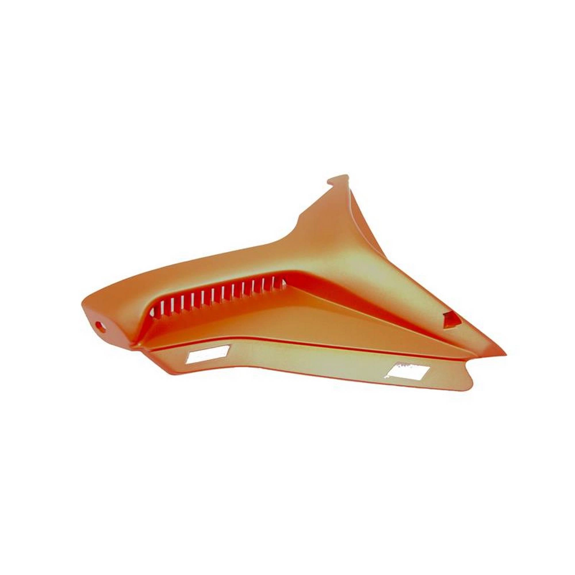 RKS RZ 125 DEPO ÜST MUHAFAZASI HAVALANDIRMA PLASTİĞİ SOL TURUNCU [RZ125-X - RZ150 - RZ150-X] #RK 60539